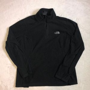 The North Face Black Fleece Quarter Zip Jacket